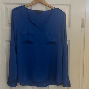 Outback Red Royal Blue Blouse